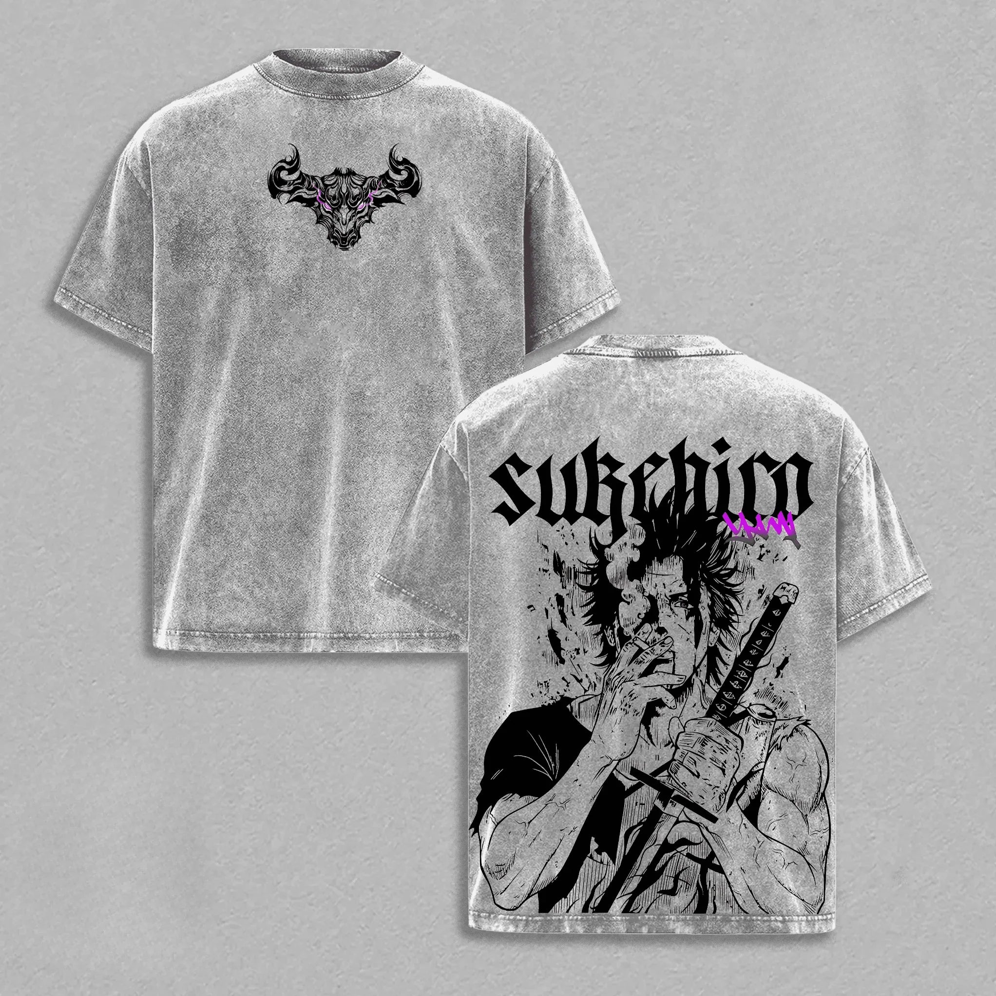 Anime Style Oversized Tee