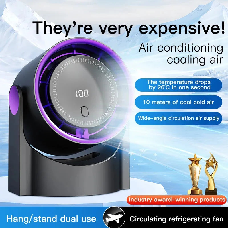BreezeBliss Portable Fan