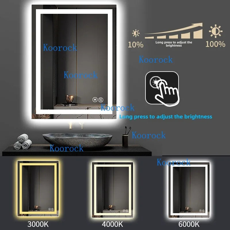 Gleaming LED Vanity Mirror