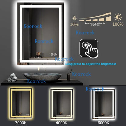 Gleaming LED Vanity Mirror