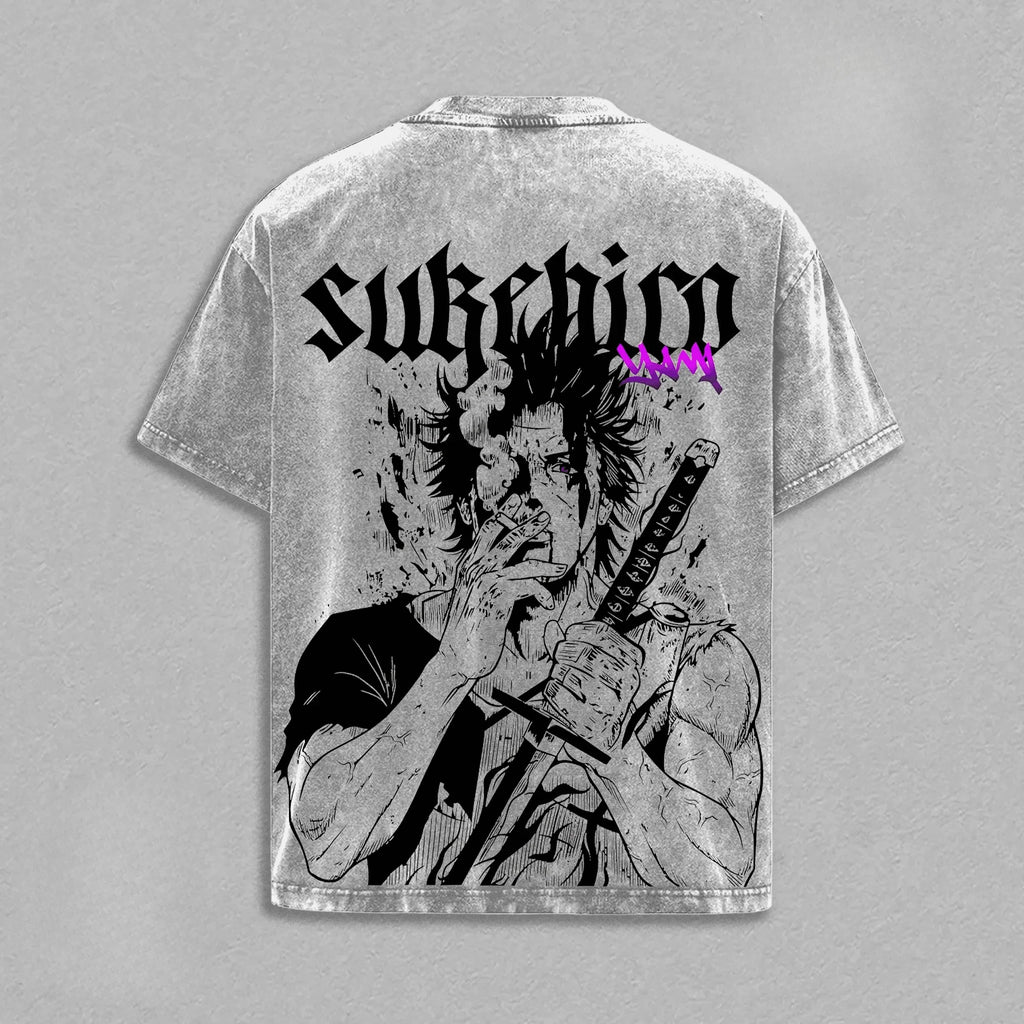 Anime Style Oversized Tee