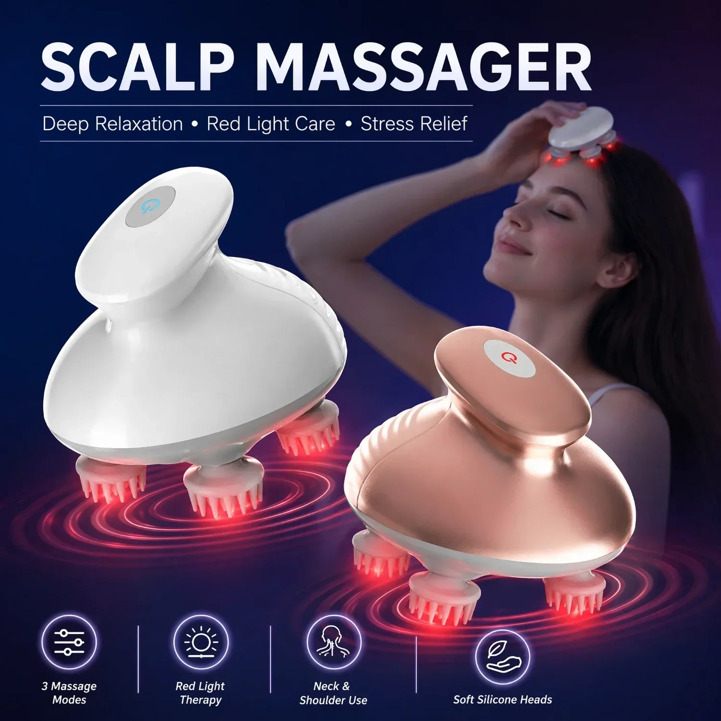 Soothing Scalp Spa Massager