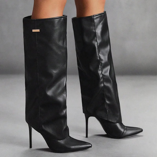 Chic Knee-High Fashion Boots