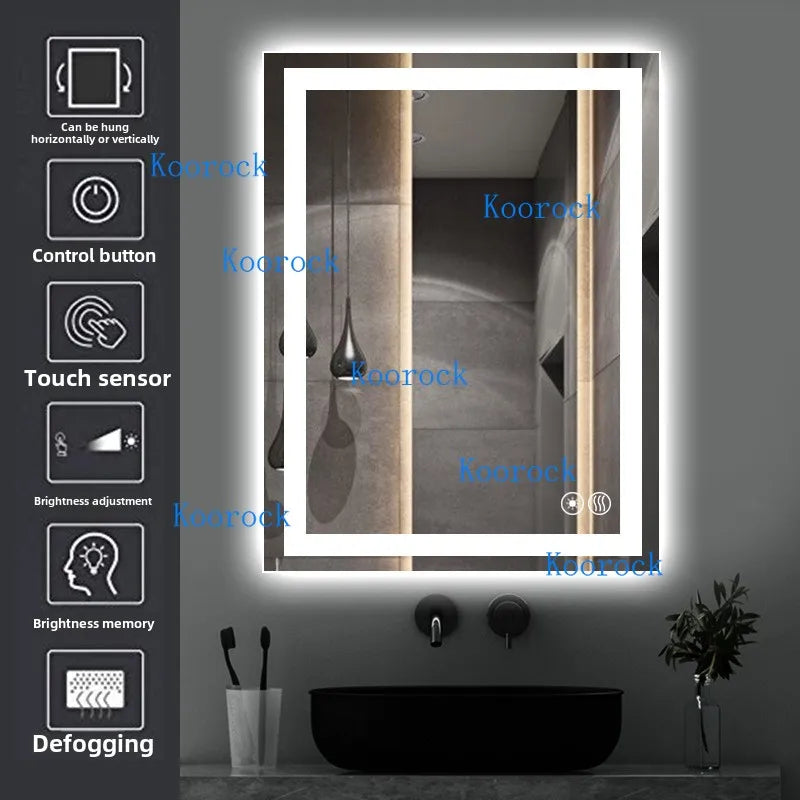 Gleaming LED Vanity Mirror