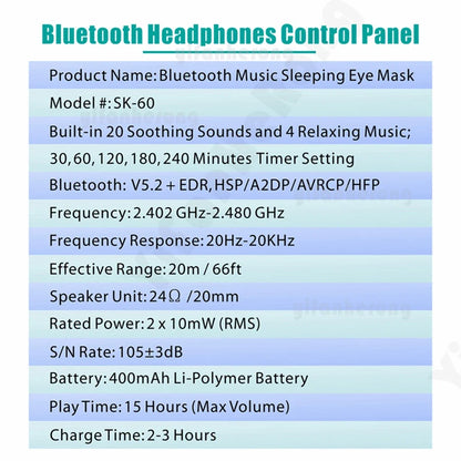 Dreamy Sleep Sound Headband