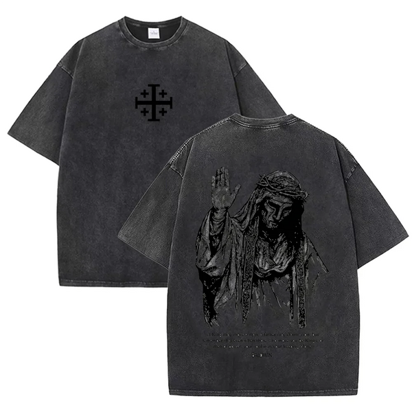 Crowned Jesus Vintage Tee