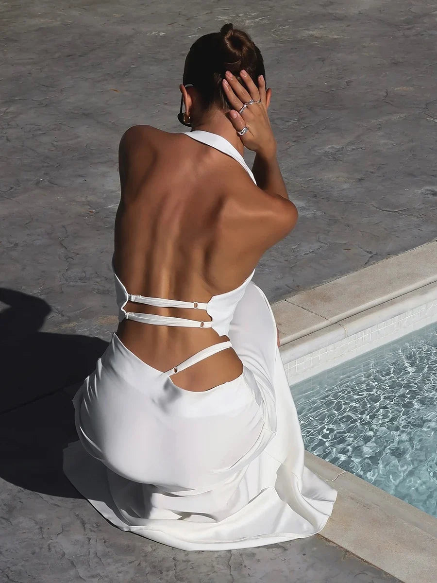 Chic Summer Backless Vest